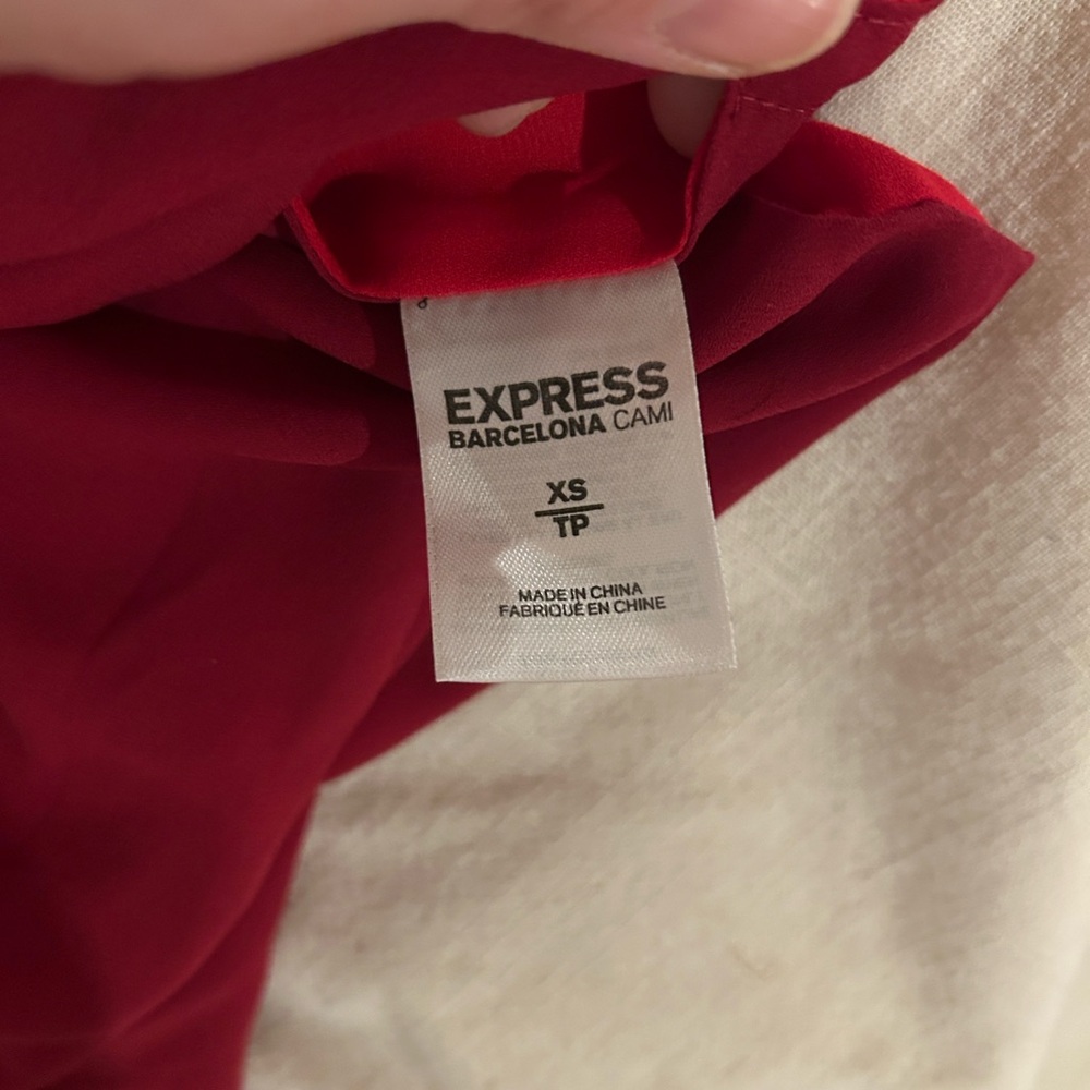 Express Ruby Red Barcelona Cami - image 2